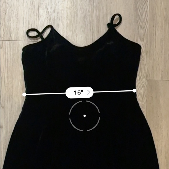 Vintage 90s Tweeds Silk Black Velvet Wide Leg Jumpsuit Jumper - Picture 11 of 15